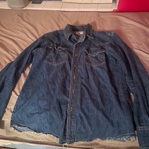 True religion button up
